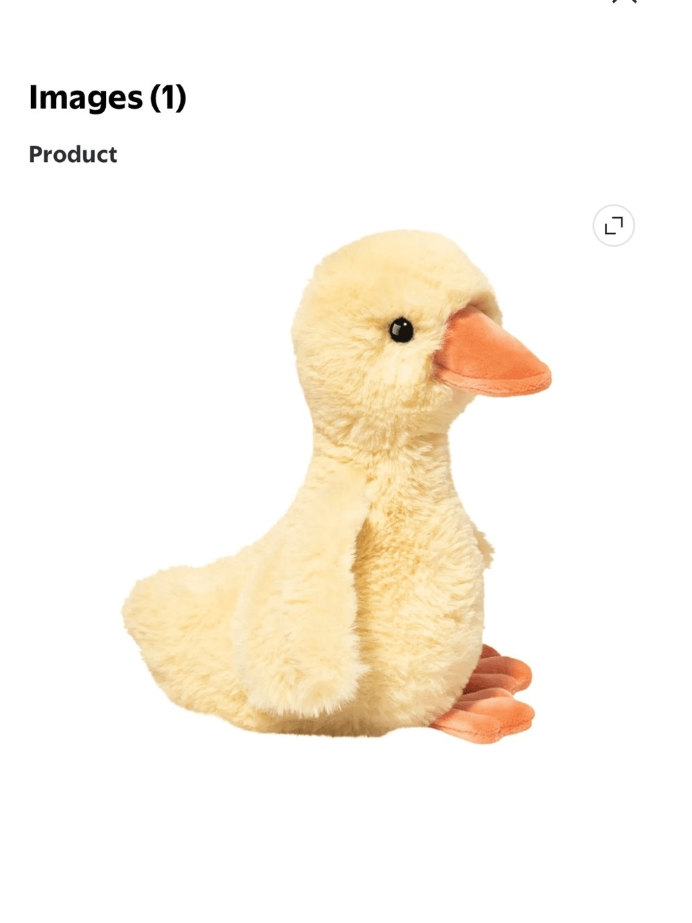 Douglas mini plush Yellow Duck/ like new